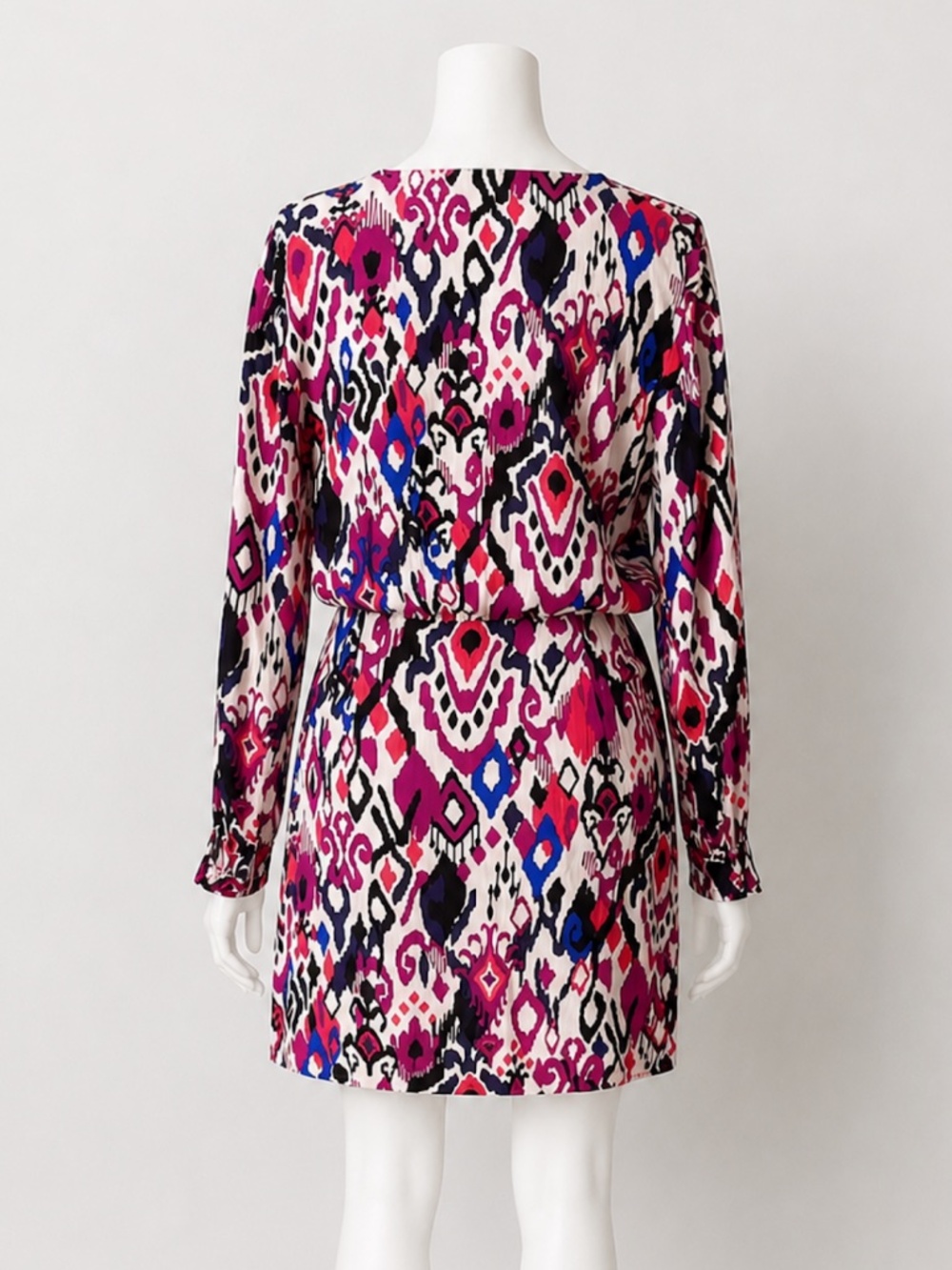 Zara Women’s Autumn Purple Long Sleeve Mini Dress Size M - Picture 2 of 9